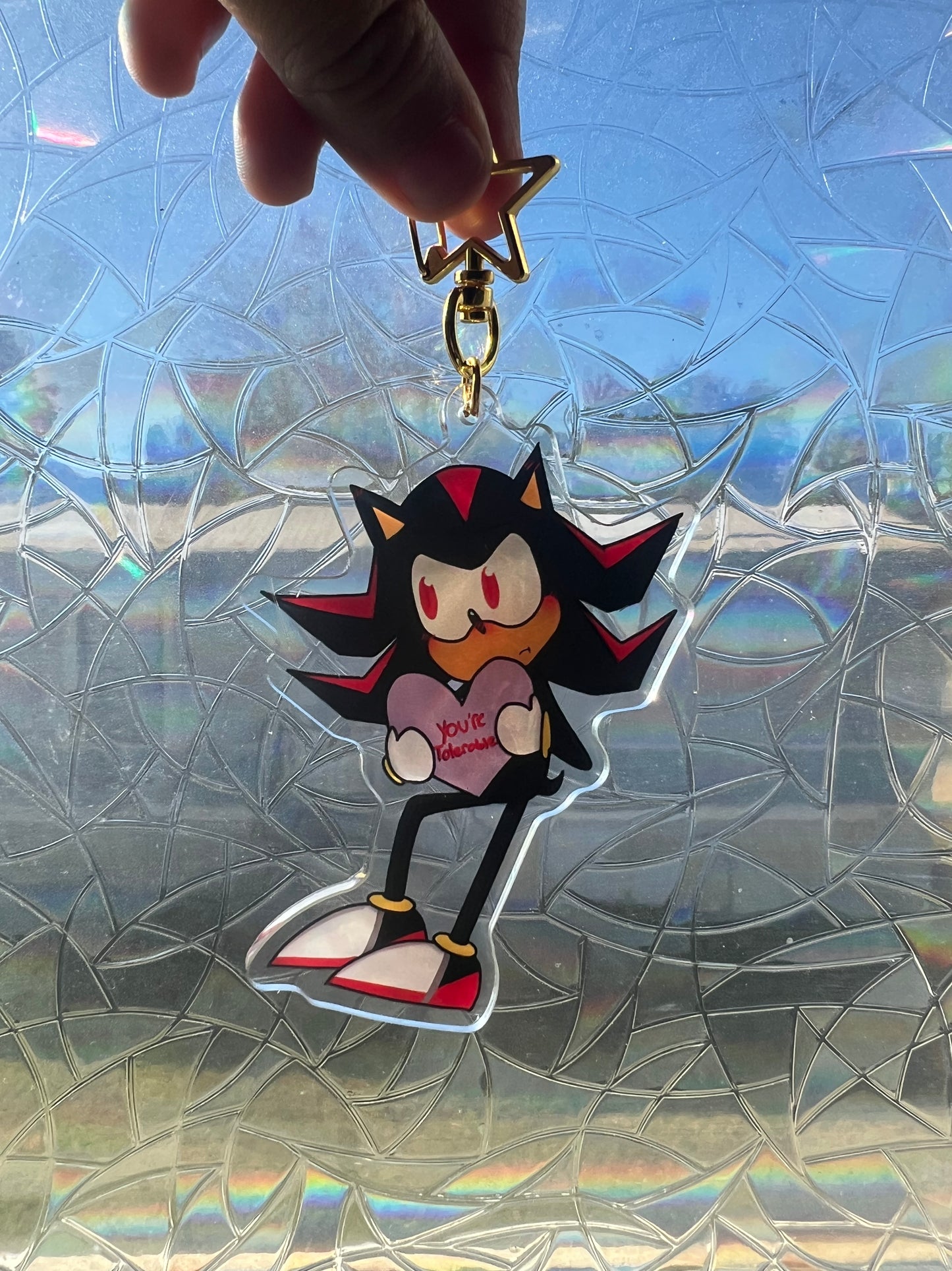 Shadow Sweethearts Keychain