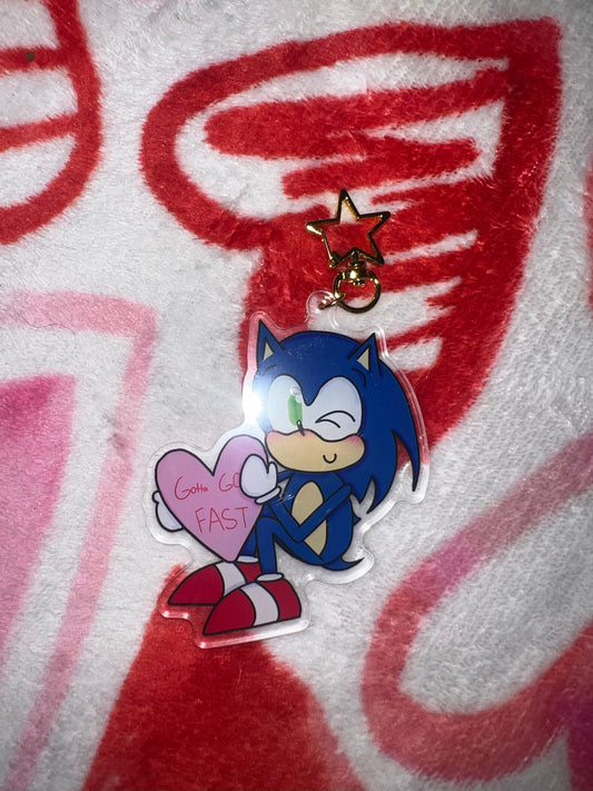 Sonic Sweetheart Keychain