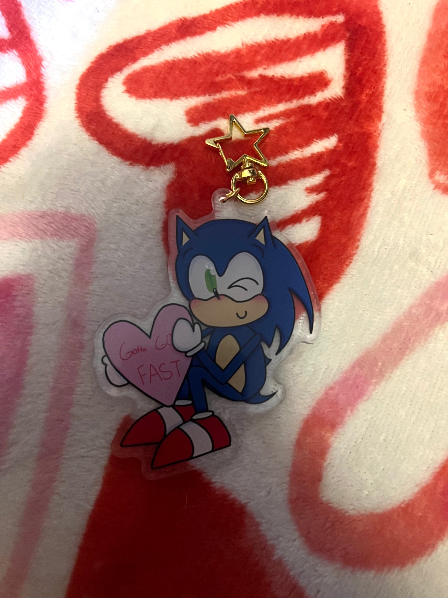 Sonic Sweetheart Keychain